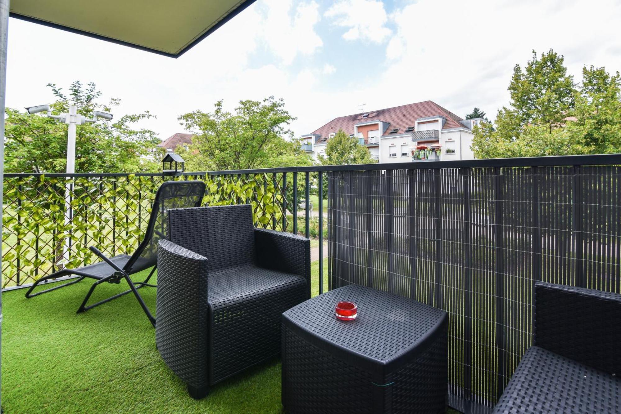 Апартаменты Le Chill&Chic Terrasse - Parking Кольмар Экстерьер фото