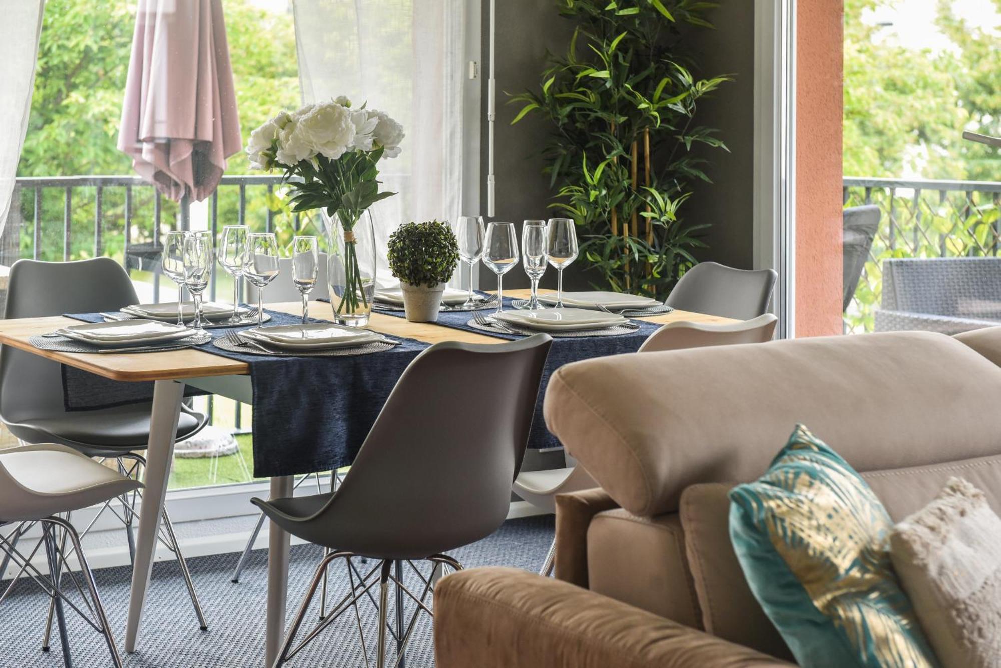 Апартаменты Le Chill&Chic Terrasse - Parking Кольмар Экстерьер фото